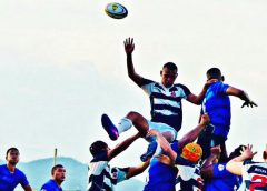 เปิดรักบี้ฟุตบอล15คน สัปดาห์กีฬานาวี กองเรือ (แชมป์เก่า) ชนะ นายเรือ (แชมป์กีฬาเหล่า) สื่อสาร ชนะ ชุมพล