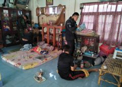 ทหารพราน 2110 ปิดล้อมตรวจค้นแหล่งมั่วสุมเสพยาเสพติด