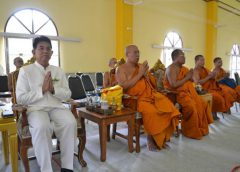 งานผูกพัทธสีมาปิดทองฝังลูกนิมิต วัดบึงสัมพันธ์