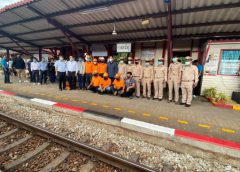 ผู้ว่าการรถไฟแห่งประเทศไทย ลงตรวจสอบการแก้ไขปัญหาการก่อสร้างรถไฟรางคู่ในพื้นที่จังหวัดประจวบคีรีขันธ์