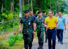 ผบ.พล.ร 15 ลงพื้นที่ติดตามความคืบหน้าการใช้พื้นที่โครงการฟาร์มตัวอย่างฯ เป็นสถานีฝึก ศูนย์ฝึกจิตอาสาจิตอาสาพระราชทาน