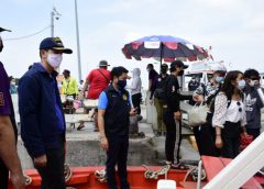 รมช.คมนาคม ตรวจเยี่ยมศูนย์ฯ ความปลอดภัยทางน้ำช่วงสงกรานต์ 64