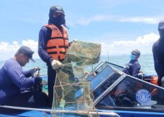 ศรชล.บูรณาการร่วมศูนย์ป้องกันและปราบปรามประมงทะเล จับอ้ายโง่ 69 ลูก