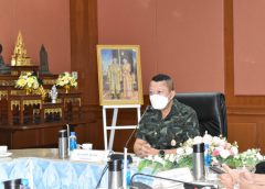 ผช.ผบ.ทบ.ลงพื้นที่มอบนโยบายสกัดกั้นโควิดสายพันธุ์แอฟริการะบาดที่เกาะสะท้อน