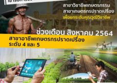 มก. ร่วมกับ สคช. เปิดประเมินเทียบโอนประสบการณ์ RESK สาขาเกษตรกรปราดเปรื่องและสาขาส่งเสริมการเกษตร ครั้งแรกในประเทศไทย ภายใน 31 ส.ค. นี้