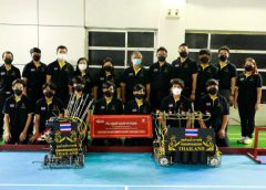 ทีมหุ่นยนต์ขุนด่านปราการชล วิทยาลัยเทคนิคนครนายก คว้ารางวัล Best Teams’ Awards และติด TOP 10 จากการแข่งขันหุ่นยนต์นานาชาติ ABU ROBOCON 2021