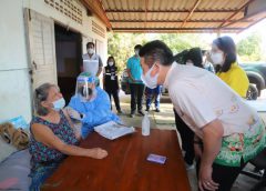 อบจ.พิษณุโลก ให้บริการฉีดวัคซีนซิโนฟาร์ม ตำบลวังพิกุล