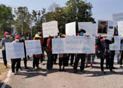 ชาวนาบุกเขื่อนแควน้อยอีกรอบ ยอมปล่อยน้ำให้ล็อตแลก 14.5 ล้านลบ.ม.