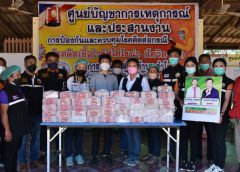 นายกเฮง จับมือ สจ.แบ๊งค์จัดเมนูพิเศษเคเอฟซี กว่า 100 ชุด เป็นกำลังใจเจ้าหน้าที่-ผู้ป่วย สู้ภัยโควิด