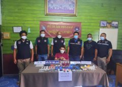  ชุดปราบปรามยาเสพติดตชด.สงขลา ยังคงเปิดปฏิบัติการ กวาดล้างจับกุมเครือข่ายค้ายาเสพติดในพื้นที่ อ.สะเดา และ อ.หาดใหญ่อย่างต่อเนื่อง ล่าสุดจับกุมเอเย่นยึดยาเกือบ4พันเม็ดไอซ์กว่า61กรัม