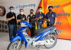 ม.นเรศวร เปิดตัวระบบแจ้งเตือนอัจฉริยะแจ้งเตือนยานพาหนะในจุดอับสายตาสำหรับรถจักรยานยนต์ เพื่อลดอุบัติเหตุจากการตัดหน้าระยะกระชั้นชิด