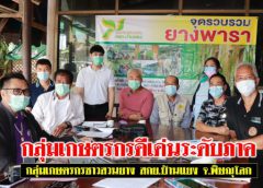 คว้าดีเด่น “ระดับภาค” กลุ่มเกษตรกรชาวสวนยาง สกย.บ้านแยง