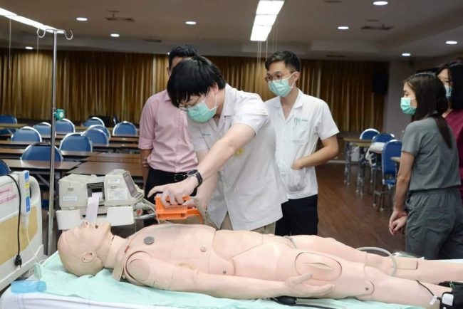 โรงพยาบาลเจริญกรุงประชารักษ์ จัดอบรมการช่วยชีวิตขั้นสูงในผู้ใหญ่