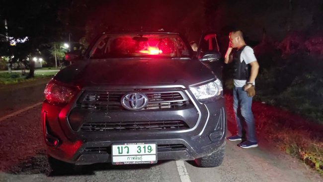 หนุ่มรับเหมาก่อสร้างโชคดีรถหายตำรวจสกัดจับข้ามจังหวัดได้คืน