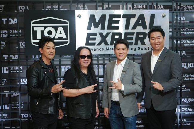 การรวมตัวของเฮฟวี่เมทัลระดับตำนานในงาน TOA Metal Expert