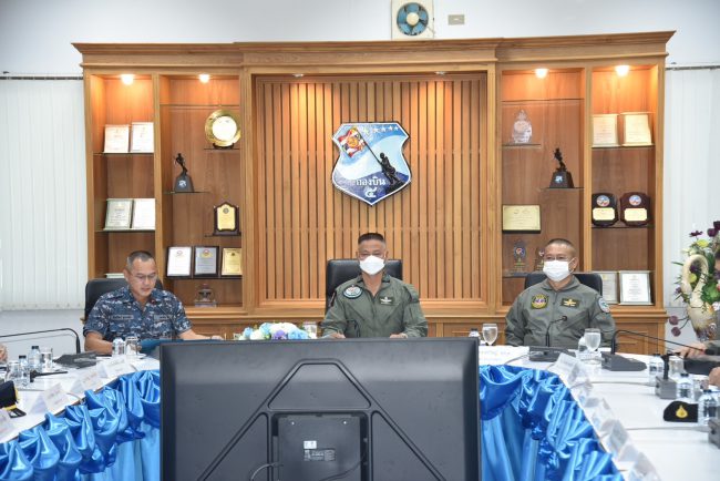 กองบิน 5 ให้การต้อนรับคณะกรรมการตรวจสอบ และจัดมาตรฐานการบิน กองบัญชาการกองทัพไทย