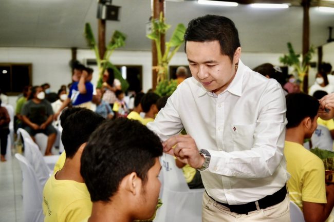 เครือซีพี – มูลนิธิเจริญโภคภัณฑ์พัฒนาชีวิตชนบท จัดบรรพชาสามเณรถวายเป็นพระราชกุศลแด่ สมเด็จพระกนิษฐาธิราชเจ้า กรมสมเด็จพระเทพรัตนราชสุดาฯ สยามบรมราชกุมารี