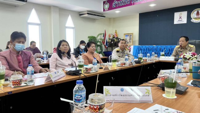 จังหวัดศรีสะเกษ อบจ. และเทศบาลเมืองศรีสะเกษ เตรียมจัดงานประเพณีสงกรานต์ศรีสะเกษ “ สงกรานต์วิถีใหม่ แต่งไทยเที่ยวัด “ สนุกปลอดภัยไร้แอลกอฮอล์