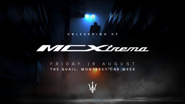 มาเซราติ ประกาศชื่ออย่างเป็นทางการของรถแข่งทรงพลังรุ่นใหม่ “Maserati MCXtrema”
