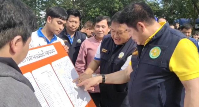 รมว.เกษตรและสหกรณ์ ลงพื้นที่ตรวจสอบสถานการณ์น้ำท่วม ในพื้นที่จังหวัดแพร่