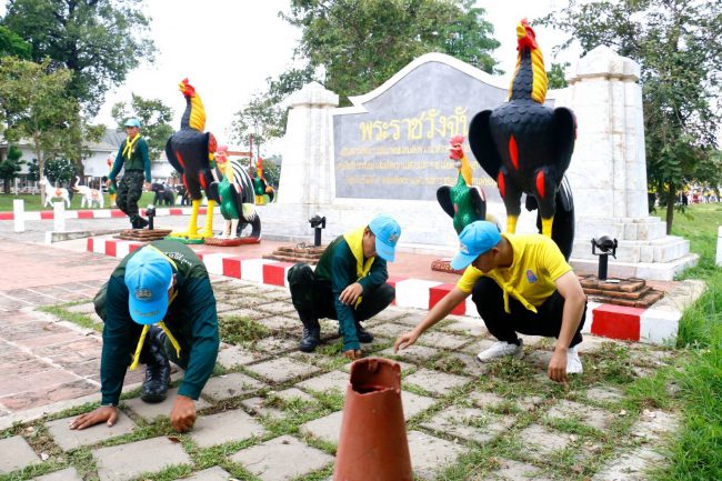 กองทัพภาคที่ 3 จัดกิจกรรม “จิตอาสาบำเพ็ญสาธารณประโยชน์พัฒนา ปรับภูมิทัศน์เมืองพิษณุโลก”