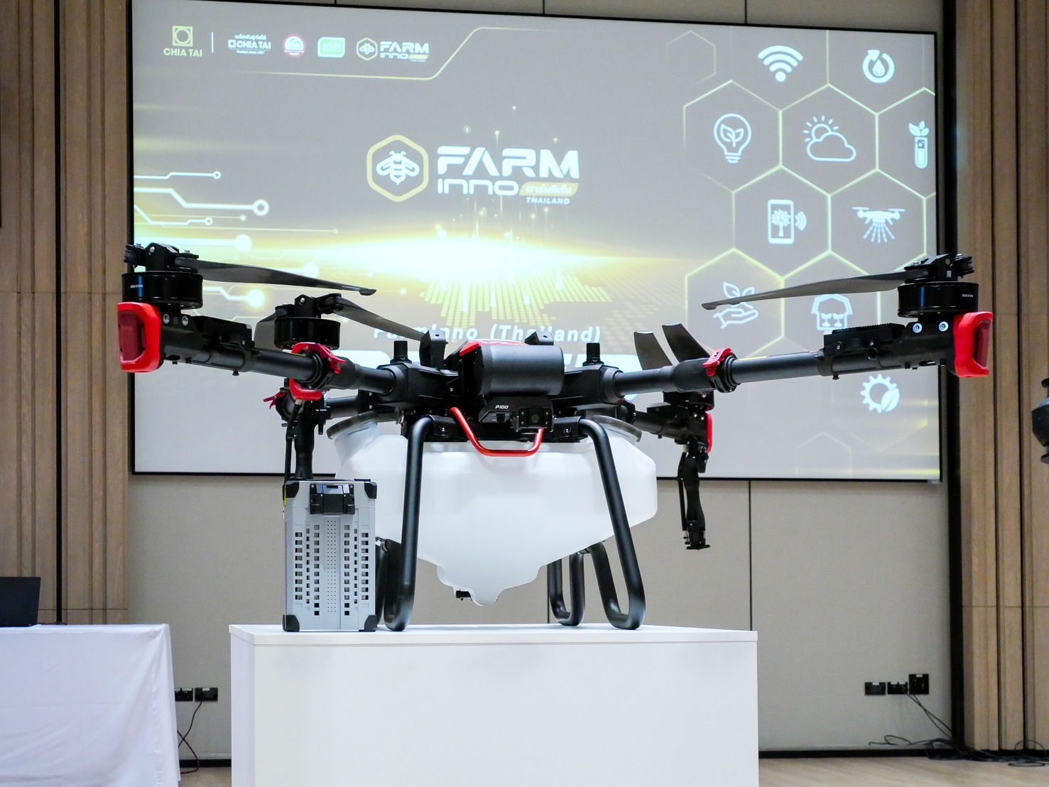 เจียไต๋ ฟาร์มอินโน (ไทยแลนด์) เปิดตัวโดรนการเกษตรสุดล้ำระดับโลก 3 รุ่น ยกระดับเทคโนโลยีการเกษตรไทยไปอีกขั้น