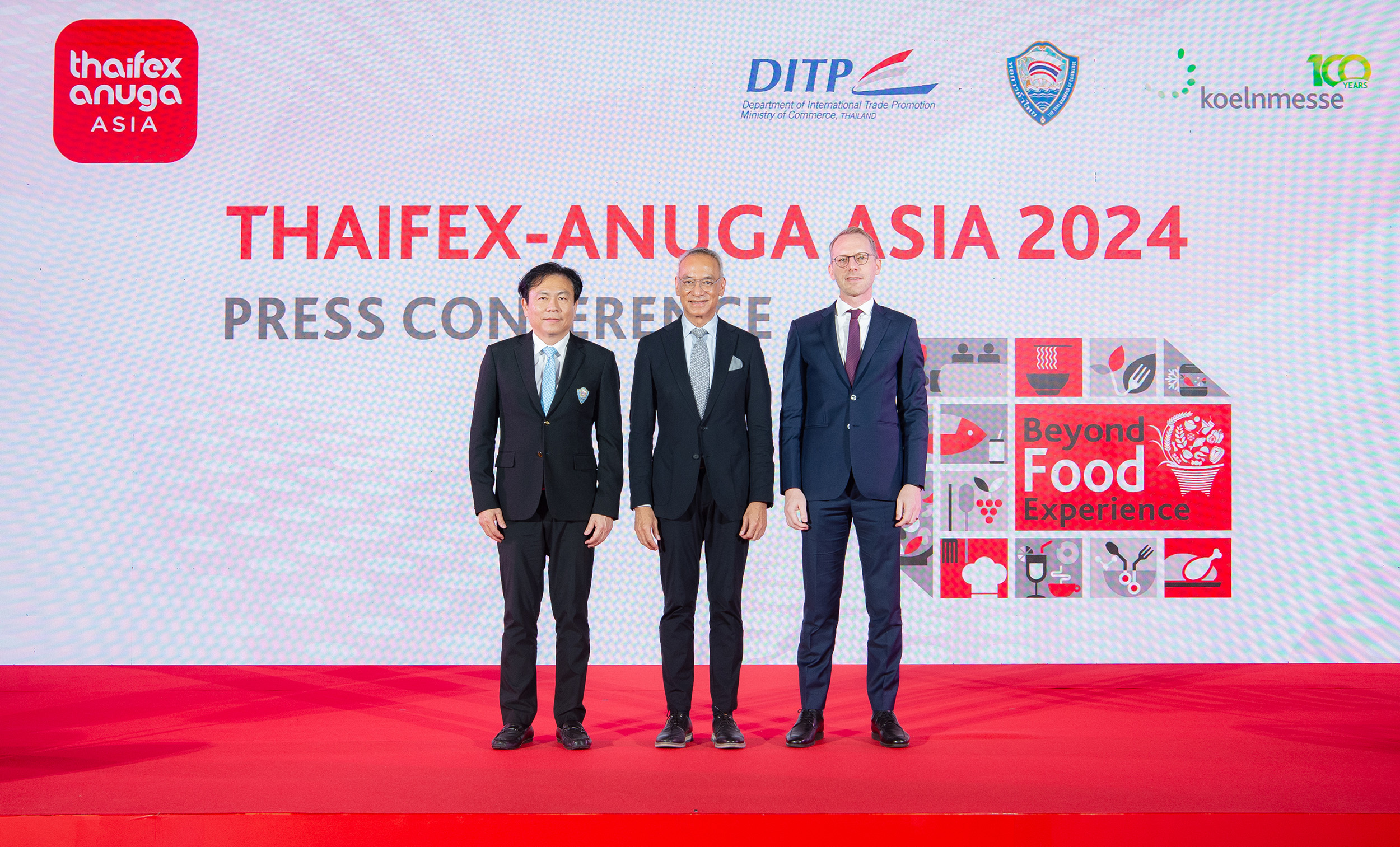 DITP จับมือ 2 ยักษ์ใหญ่ภาคเอกชน เตรียมจัด “THAIFEX – ANUGA ASIA 2024” เปิดเวทีเจรจาธุรกิจด้านอาหารที่ใหญ่ที่สุดในเอเชีย ตั้งเป้ามูลค่าสั่งซื้อทะลุแสนล้าน