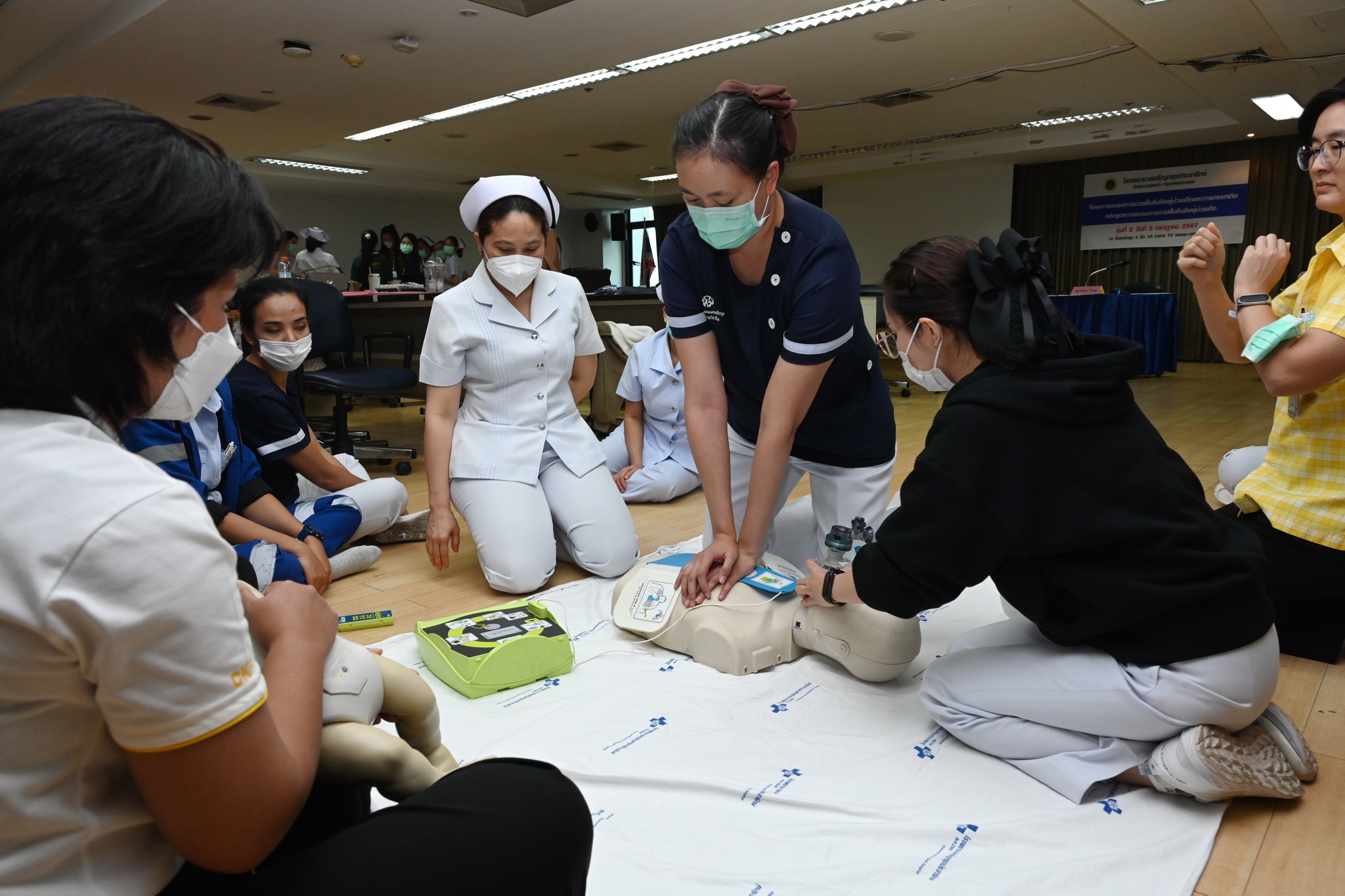 โครงการอบรมการช่วยฟื้นคืนชีพผู้ป่วยเด็กและทารกแรกเกิด