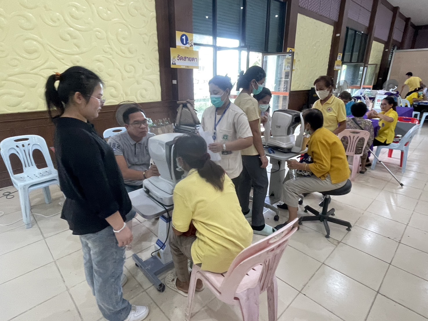 หน่วยงานภาครัฐช่วยเหลือสุขภาพทางสายตา จัดโครงการออกหน่วยให้บริการแว่นตาเฉลิมพระเกียรติพระบาทสมเด็จพระเจ้าอยู่หัว เนื่องในโอกาสมหามงคลพระราชพิธีเฉลิมพระชนมพรรษา 6 รอบ 28 กรกฎาคม 2567