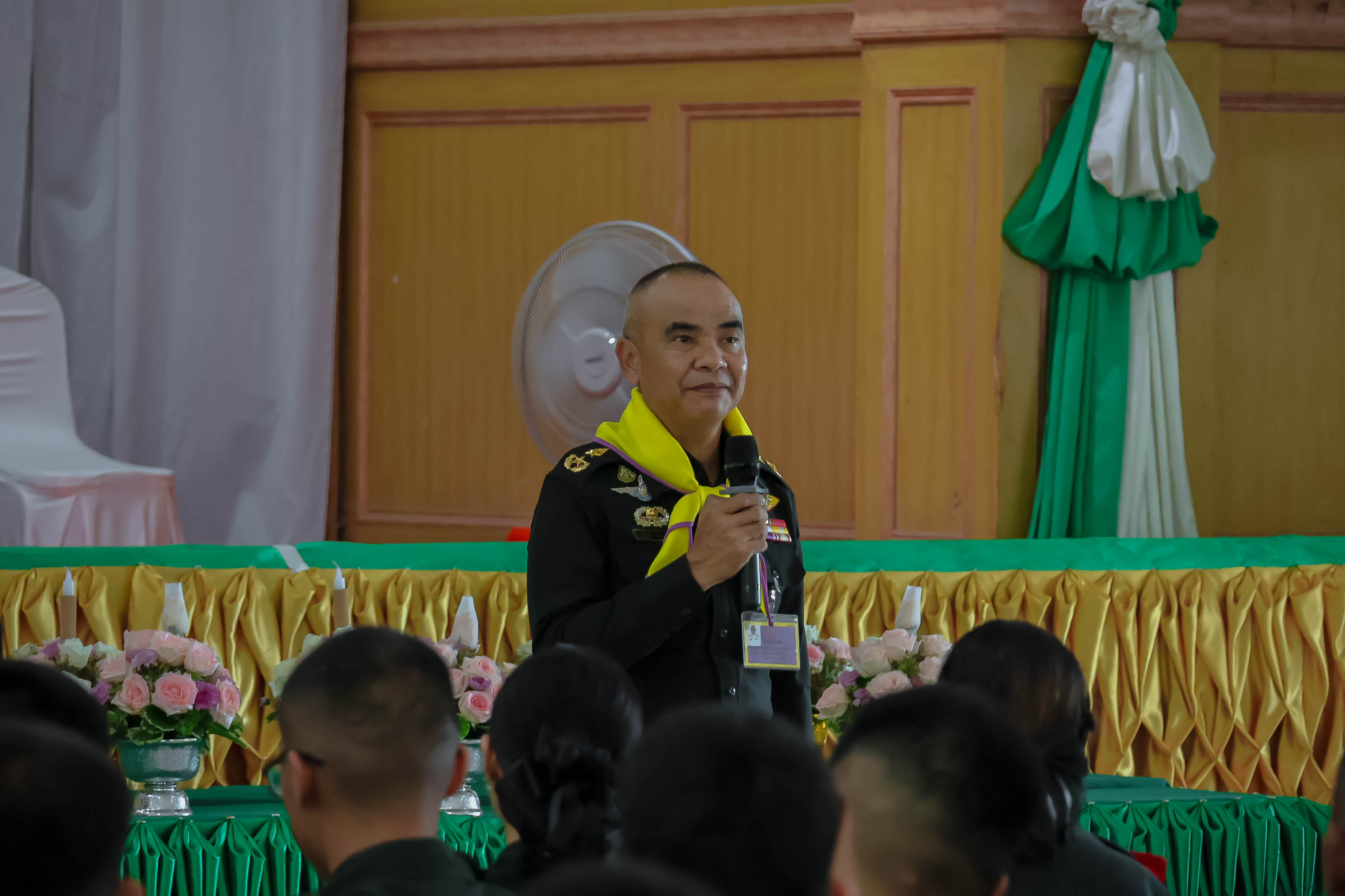 ผบ.มทบ.210 บรรยายพิเศษในเรื่องจิตอาสาพระราชทาน ให้กับนักศึกษาวิชาทหาร พร้อมลงพื้นที่เยี่ยมเยียนผู้ป่วยติดเตียงและผู้สูงอายุ