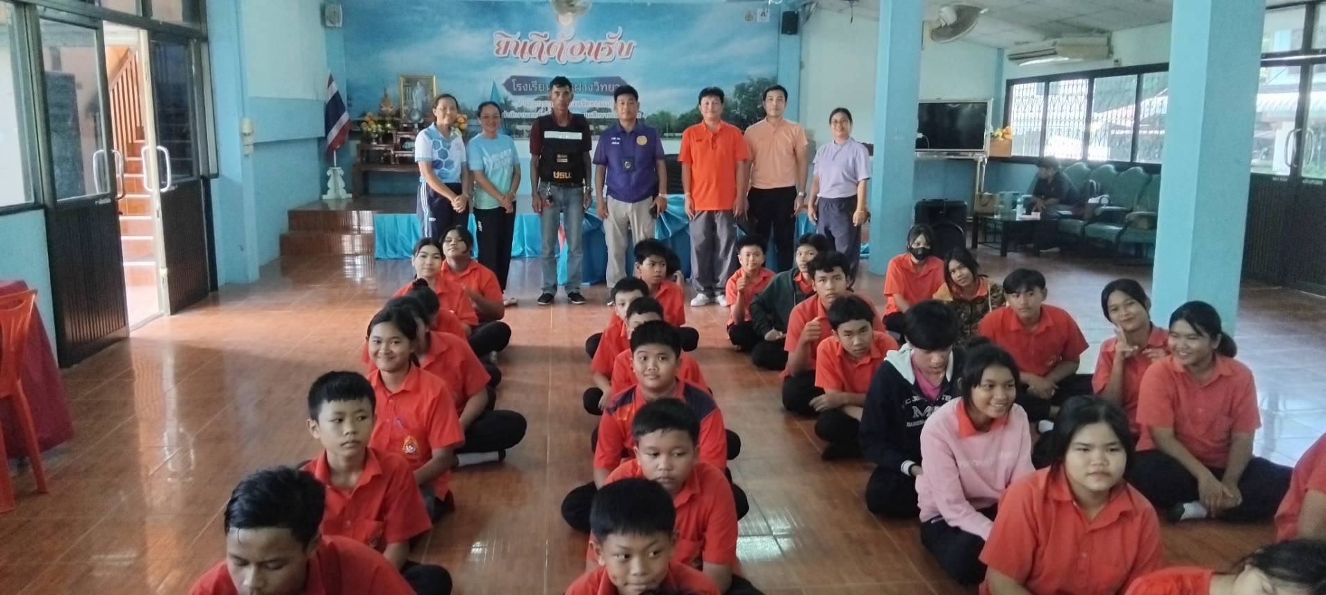 อำเภอกระนวน ให้ความรู้สร้างความตระหนักป้องกันบุหรี่ไฟฟ้า และยาเสพติดในกลุ่มเด็กเยาวชน