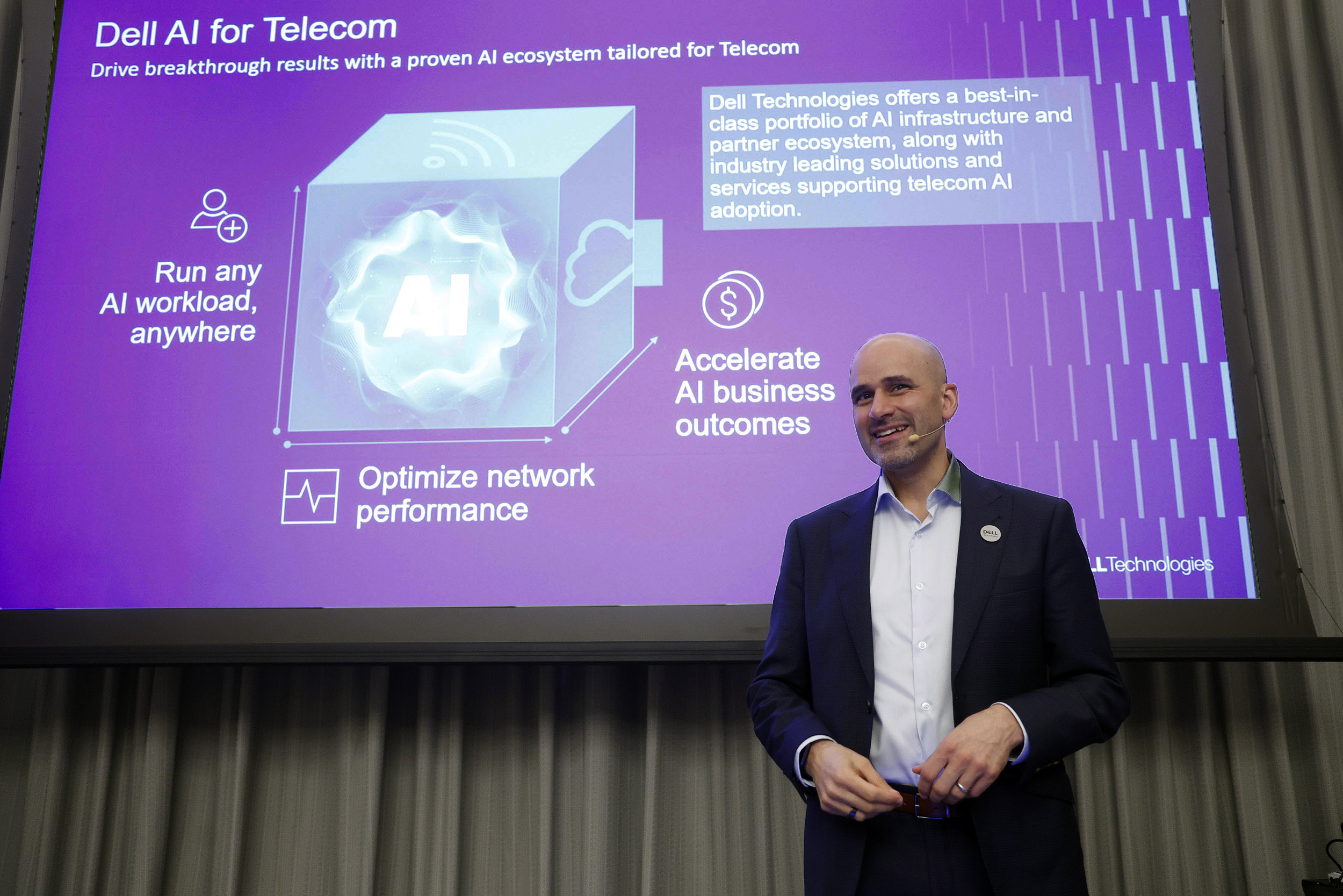 เดลล์ เทคโนโลยีส์ พร้อมขับเคลื่อนภาคโทรคมนาคม สู่ยุค AI