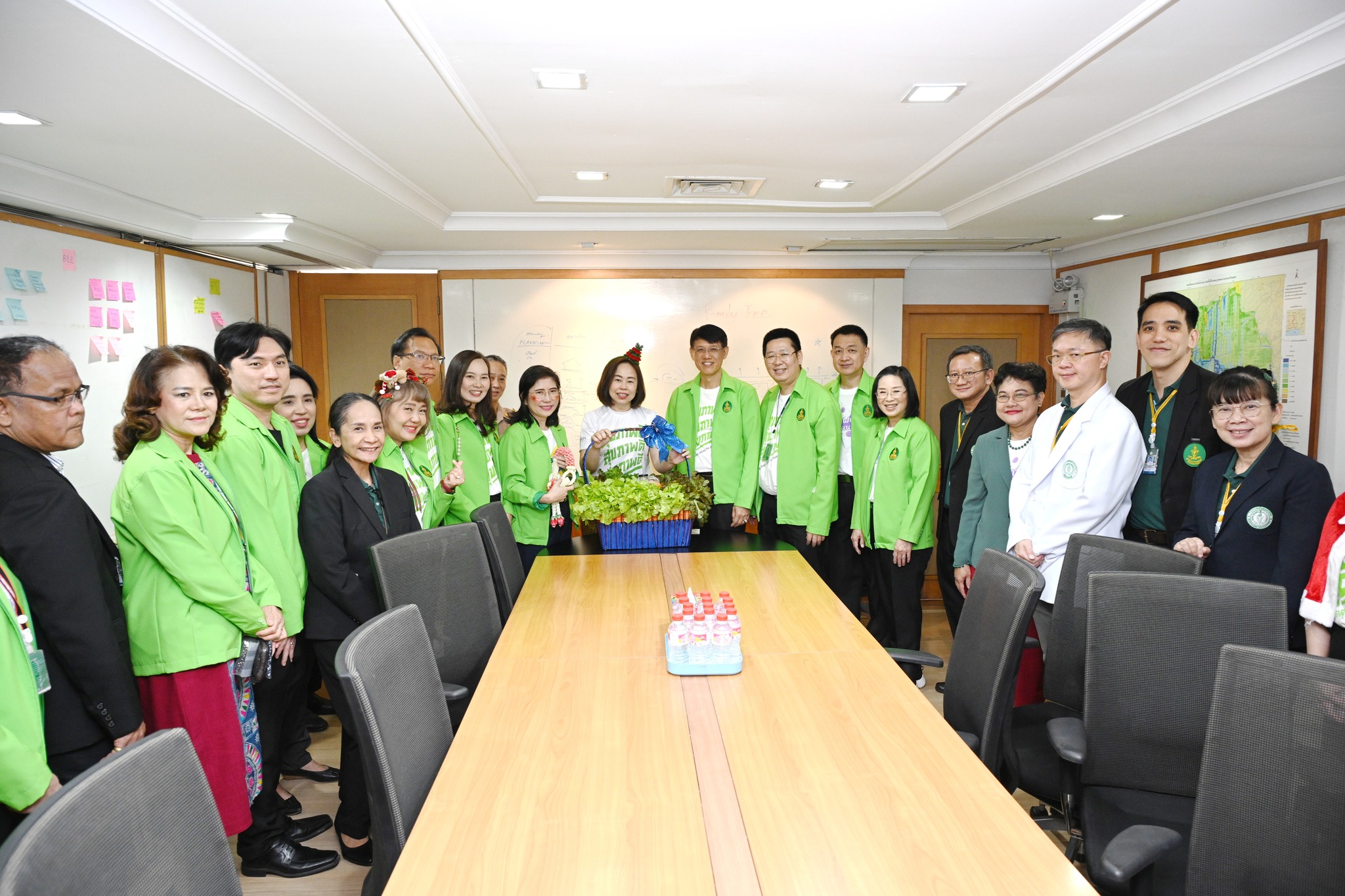 คณะผู้บริหารสำนักการแพทย์ เข้ากราบสวัสดีปีใหม่แด่คณะผู้บริหารกรุงเทพมหานคร