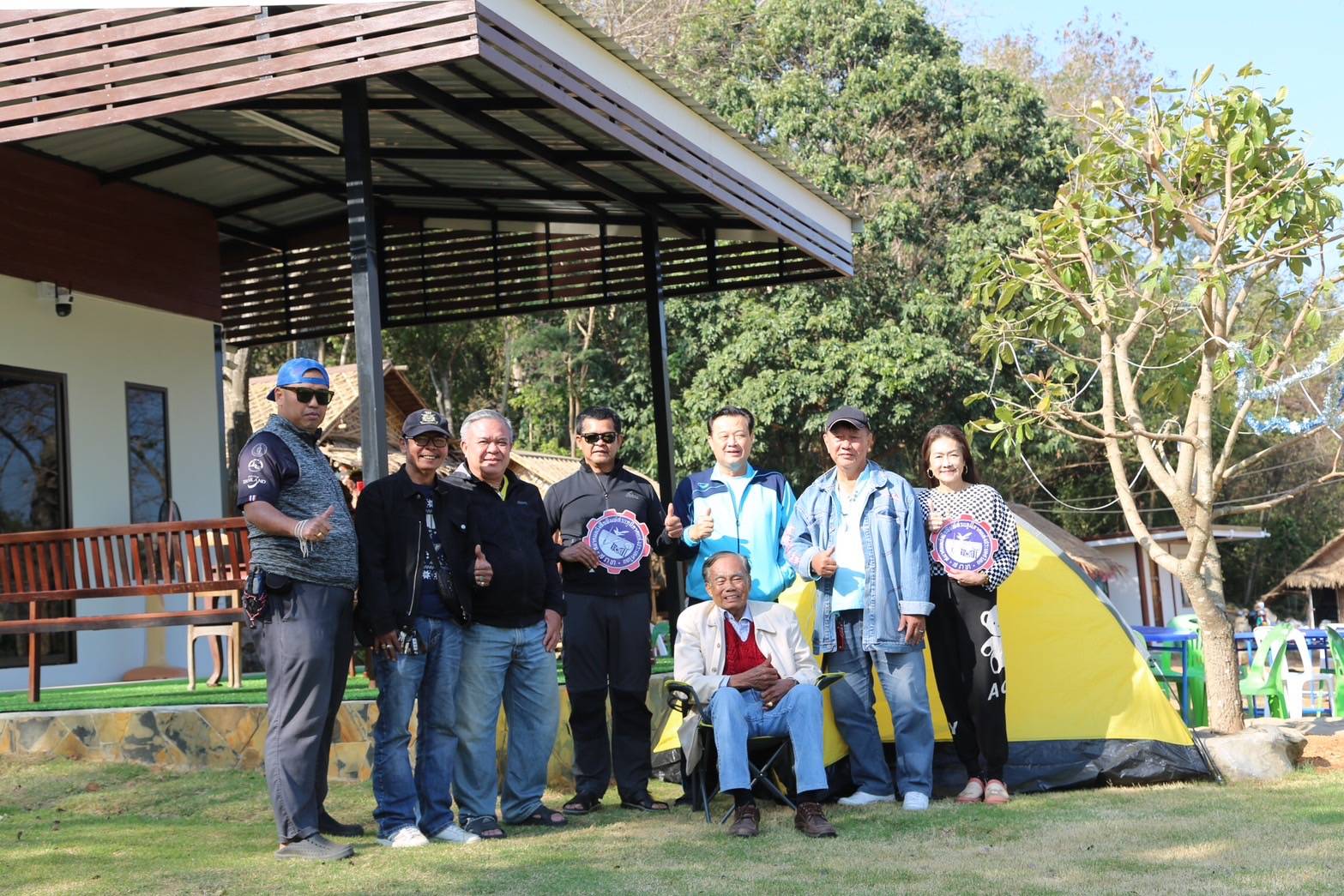 สภท. โต้ลมหนาว ที่หินเขาและดาวเดือน-ปากช่อง