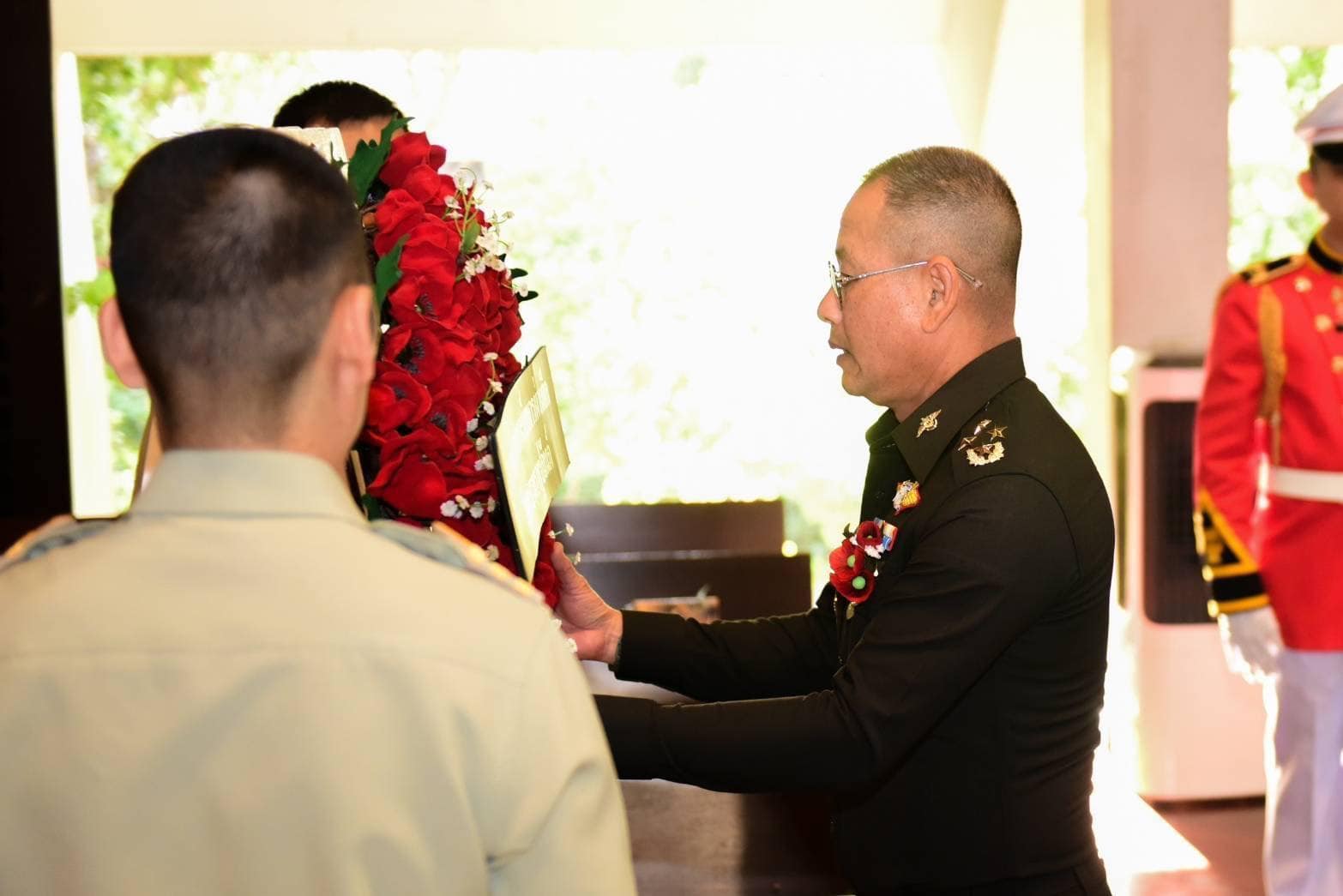 อผศ. จัดพิธีบำเพ็ญกุศลทางศาสนาคริสต์ เนื่องในวันทหารผ่านศึก