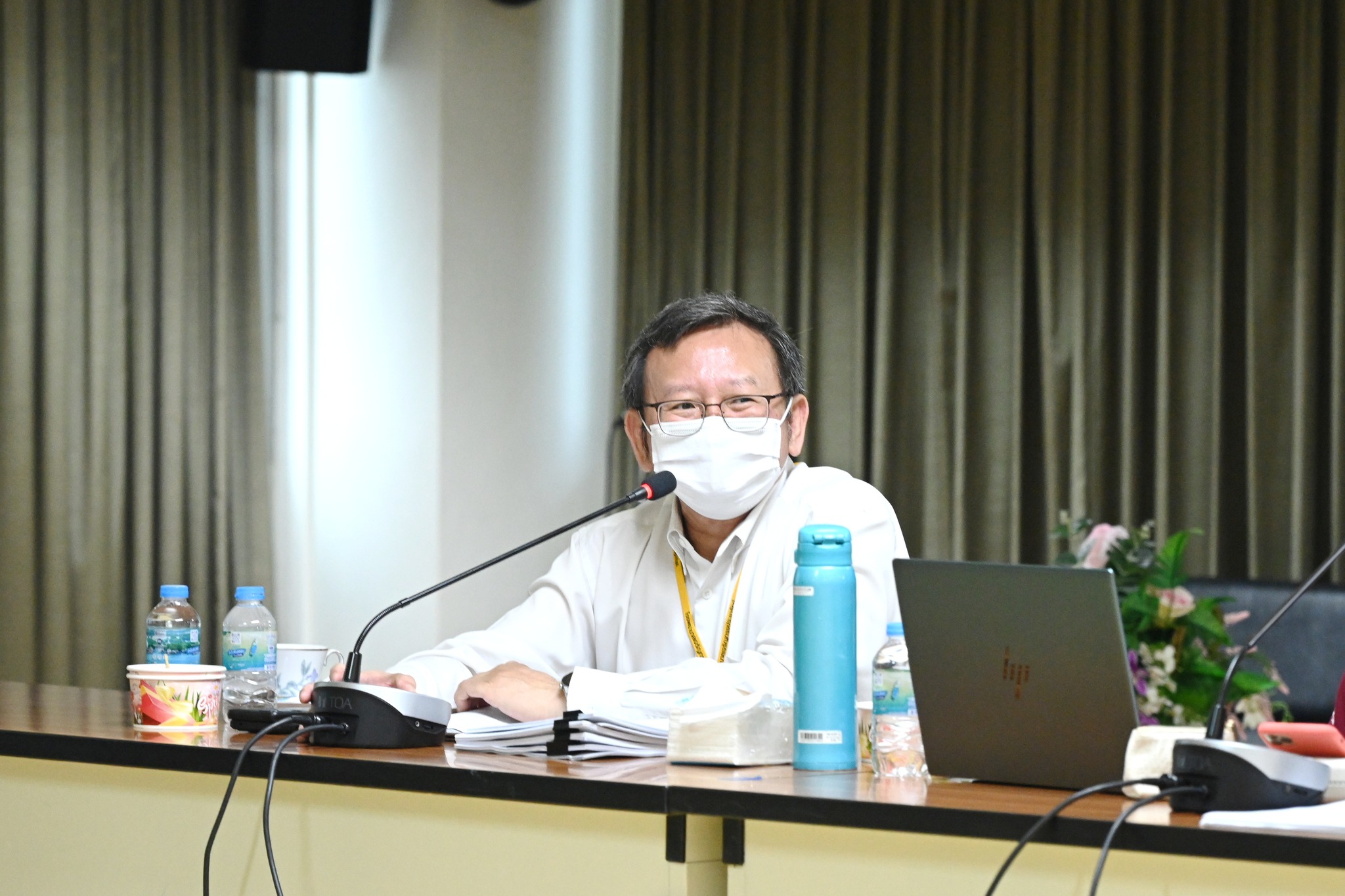 คณะผู้บริหารโรงพยาบาลเจริญกรุงประชารักษ์ ร่วมประชุมและลงตรวจเยี่ยมระบบบริหารความเสี่ยง (Risk round) ด้าน PCT อายุรกรรม