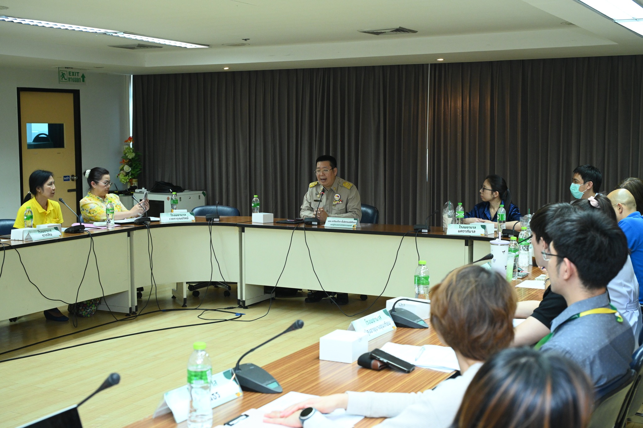 รองผู้อำนวยการสำนักการแพทย์ ประชุมเครือข่ายนักกายภาพบำบัด สำนักการแพทย์ ครั้งที่ 1/2568