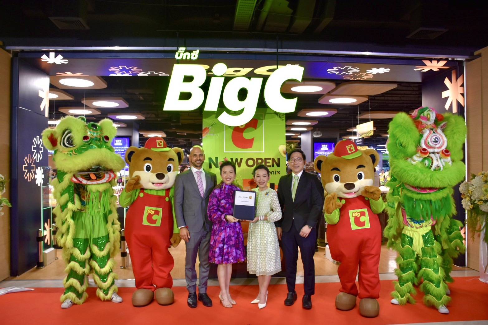 บิ๊กซี ซูเปอร์เซ็นเตอร์ เปิดสาขาใหม่ บิ๊กซี แอท ฟีนิกซ์ เจาะทำเลทองใจกลางประตูน้ำ มั่นใจธุรกิจรีเทลขยายตัว ลุยเปิดเพิ่ม บิ๊กซี สวนนงนุช พัทยา พร้อม Re – Grand Opening อีก 6 สาขา สร้างประสบการณ์ช้อปปิ้งใหม่ให้ลูกค้า