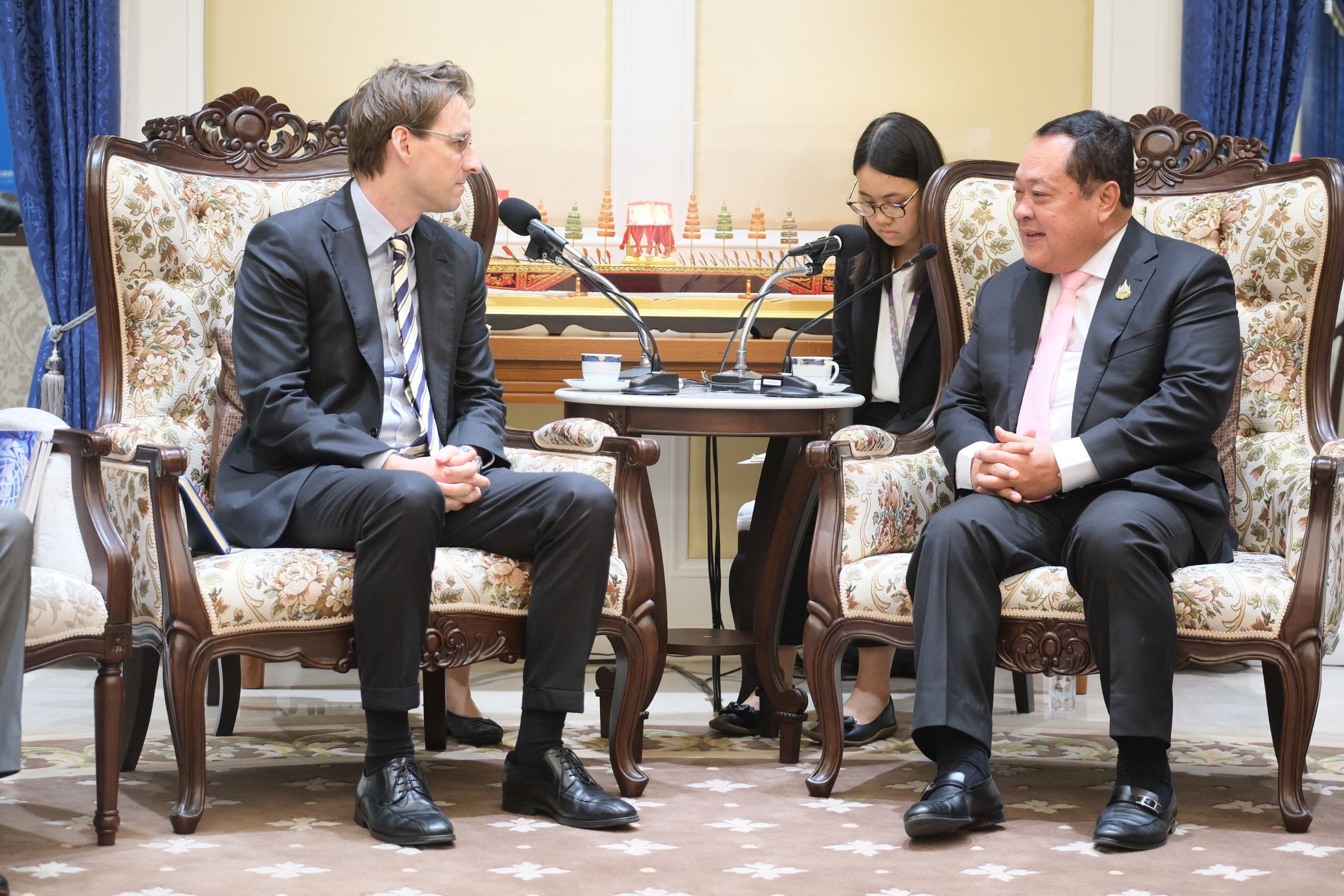 พันตำรวจเอก ทวี สอดส่อง รัฐมนตรีว่าการกระทรวงยุติธรรม หารือ UNODC ส่งเสริมความร่วมมือต้านยาเสพติดในภูมิภาค