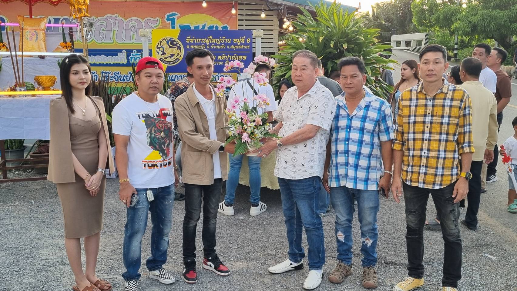 ‘ผู้ใหญ่ศิวชัย’(เล็กเพชรสาครโต๊ะจีน)ทำบุญขึ้นบ้านใหม่ ณ บ้านแพ้ว”พร้อมโชว์อาหารรสเด็ด”‼️