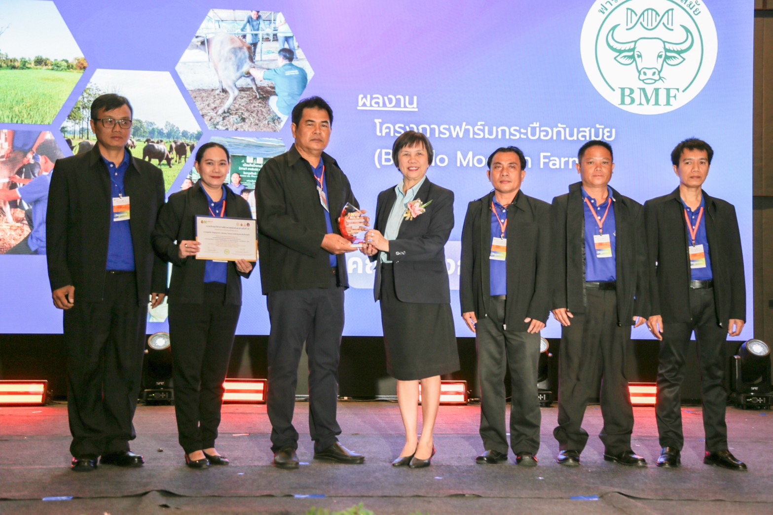 โครงการฟาร์มกระบือทันสมัย (BMF) มูลนิธิเจริญโภคภัณฑ์ (ซีพี) คว้ารางวัล “นักวิจัยดีเด่นด้านกระบือไทย” สาขาผลงานด้านบริการวิชาการ ปี 2568 พร้อมเดินหน้าหนุนเกษตรกรไทยสร้างฟาร์มกระบือสมัยใหม่อย่างยั่งยืน