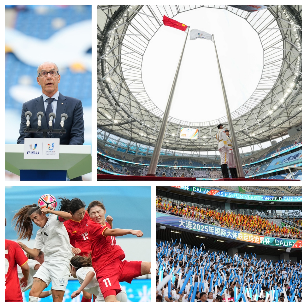 การแข่งขันฟุตบอลมหาวิทยาลัยโลก FISU 2025 เปิดฉาก ณ เมืองต้าเหลียน ประเทศจีน