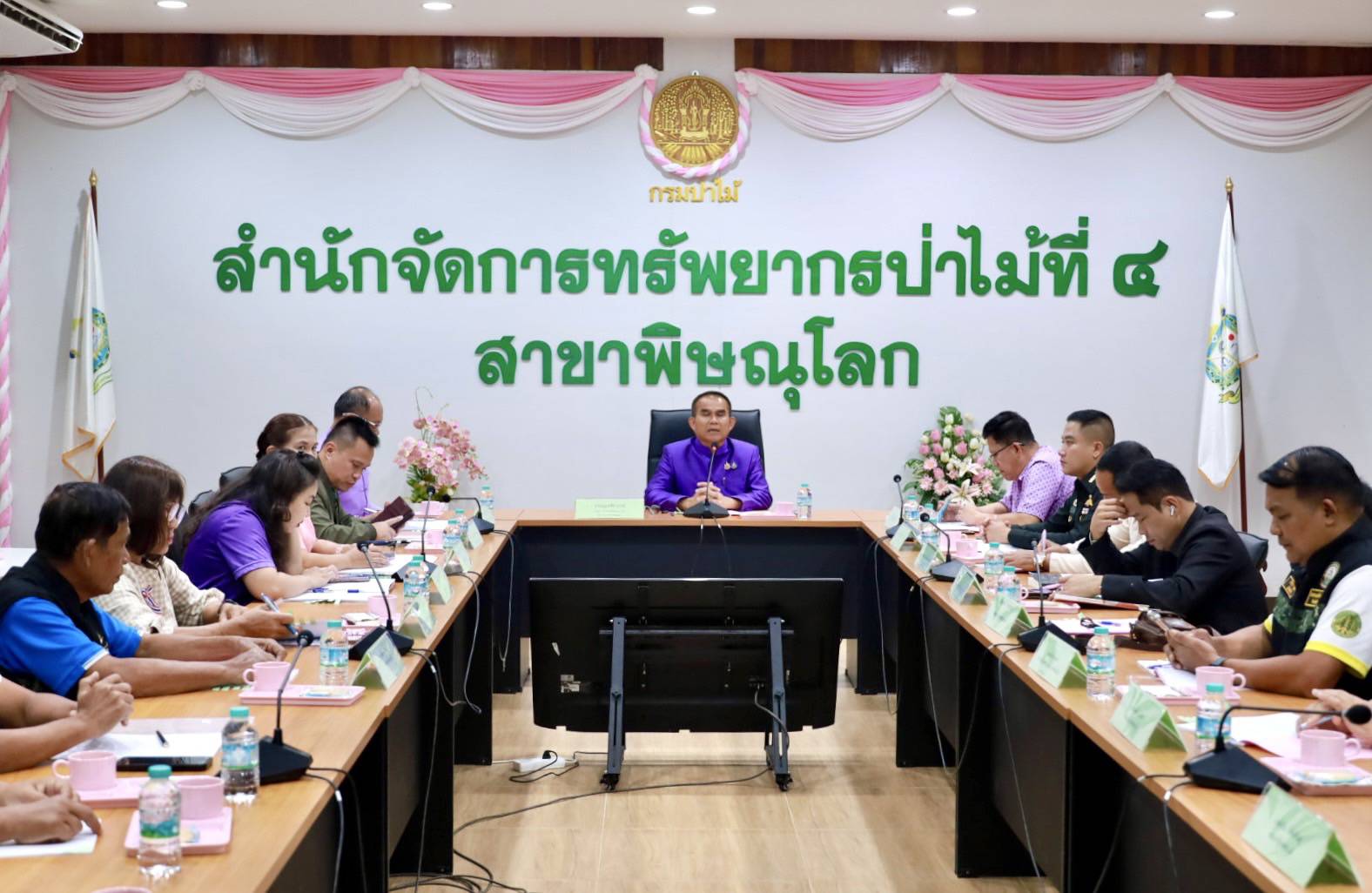 อบจ.พิษณุโลก ร่วมประชุมคณะกรรมการป่าชุมชนประจำจังหวัดพิษณุโลก