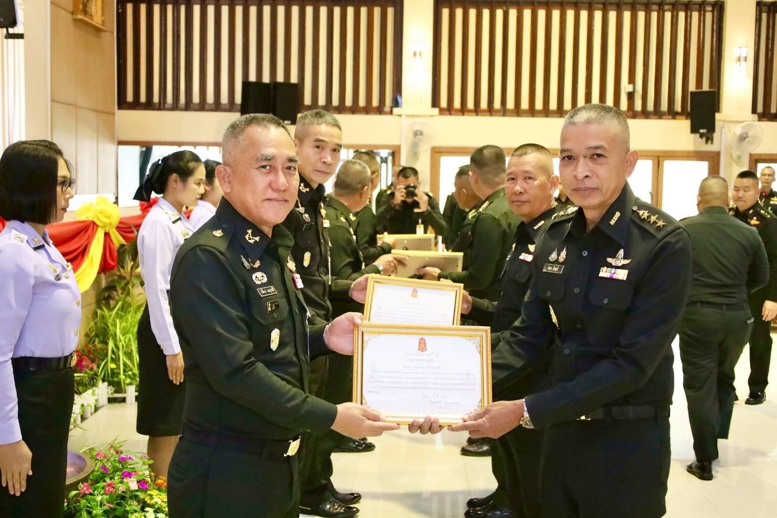 กองทัพภาคที่ 3 จัดพิธีอำลาชีวิตราชการทหาร จำนวน 29 นาย ประจำปี 2568