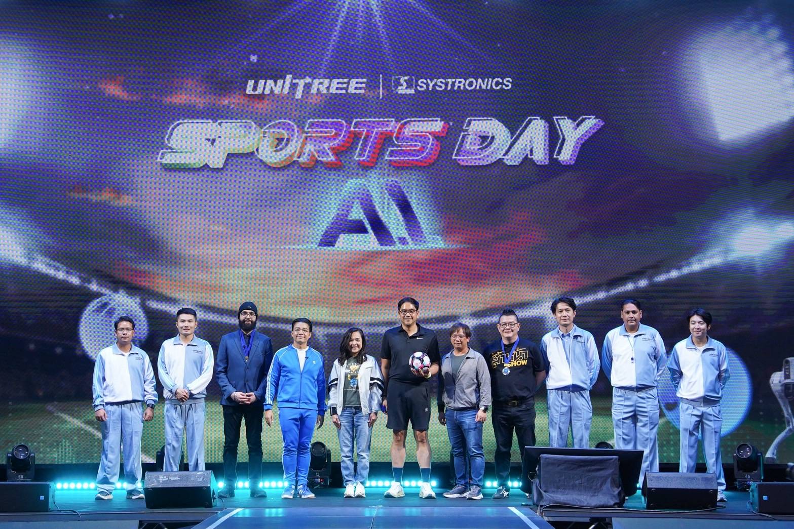 ซิสทรอนิกส์ นำทัพหุ่นยนต์ Unitree Robotics จัดงาน Sports Day A.I. งานแข่งขันกีฬาหุ่นยนต์ครั้งแรกในประเทศไทย