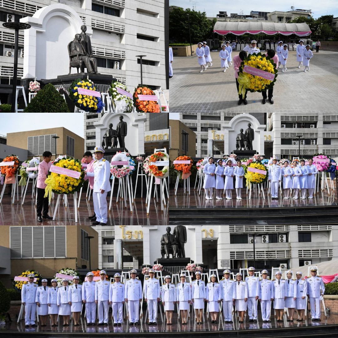 พิธีวางพวงมาลาถวายราชสักการะพระบรมราชานุสาวรีย์พระบาทสมเด็จพระจุลจอมเกล้าเจ้าอยู่หัว เนื่องใน “วันปิยมหาราช” ประจำปี 2568