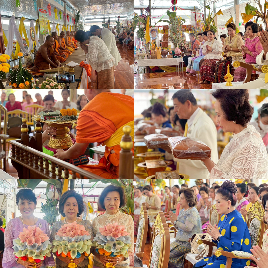 สภาแม่ดีเด่นฯ ร่วม พุทธสมาคมฯ จัดพิธีทอดกฐินสามัคคี ๔ วัด ยอดปัจจัยรวม ๗๙๒,๑๐๐ บาท