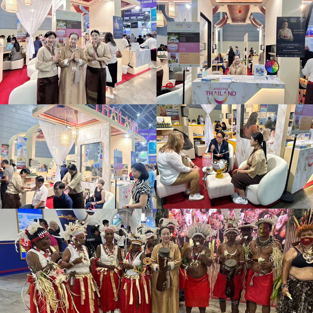  ไทยขนทัพท่องเที่ยวเวลเนสจากพิษณุโลกสู่เวที NATAS Holidays 2025 สิงคโปร์