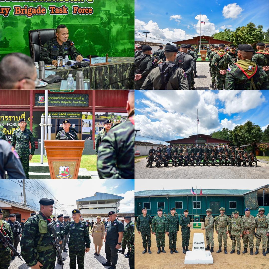 มทภ.4 เยือนชายแดนไทยมาเลเซียครั้งแรก กำชับกำลังพลให้ปฎิบัติงานรัดกุม สกัดกั้นสิ่งผิดหมายทุกชนิด พร้อมมอบขวัญและกำลังใจในการทำงาน