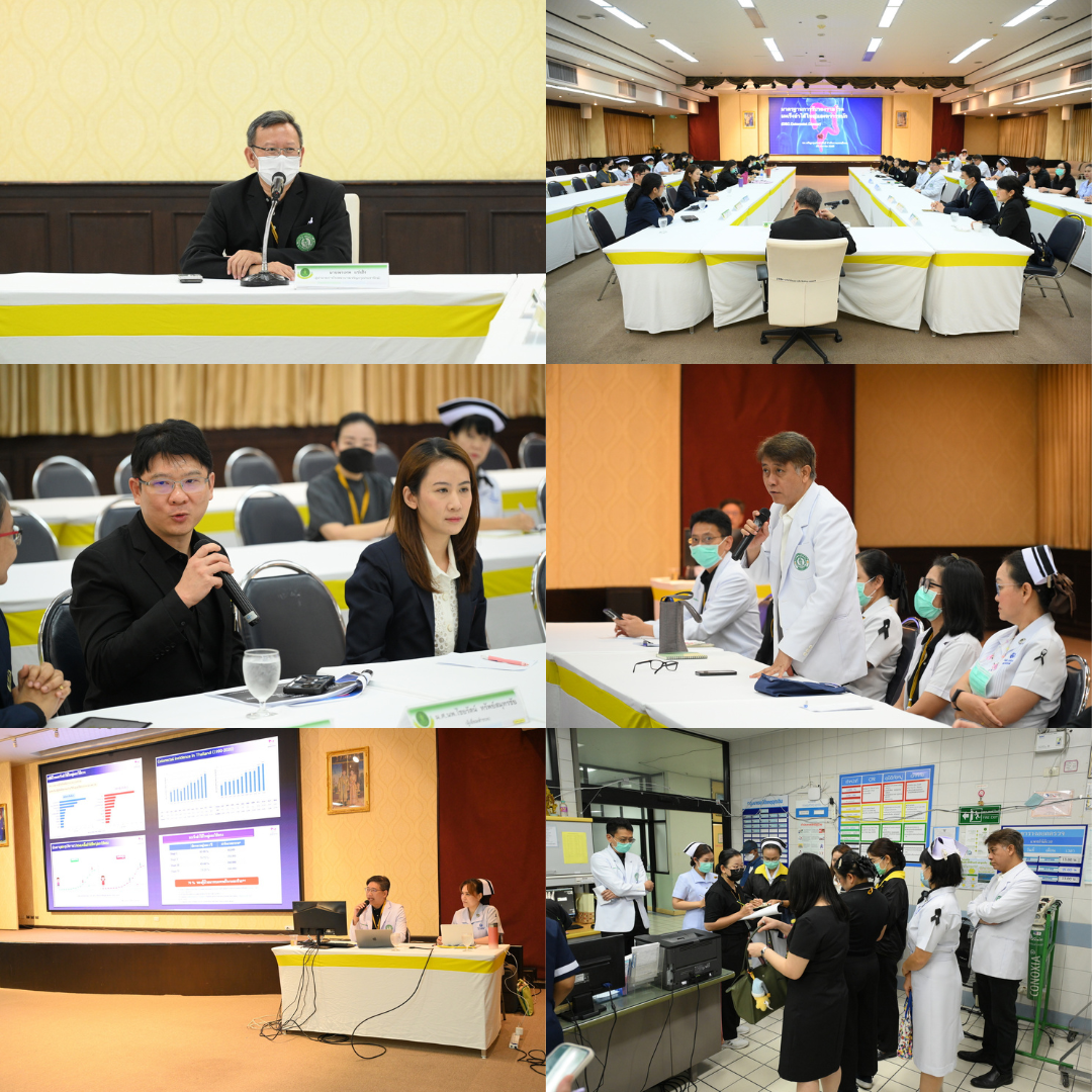 รพ.เจริญกรุงประชารักษ์ รับการเยี่ยมสำรวจจาก สรพ. มุ่งสู่มาตรฐานเฉพาะโรค (DSC) มะเร็งลำไส้ใหญ่และทวารหนัก